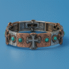 Western Cross Stretch Bracelet