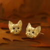 Puppy Earrings