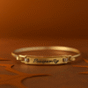 Prosperity Gold-Tone Bangle Bracelet