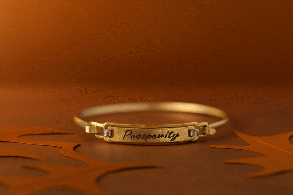 Prosperity Gold-Tone Bangle Bracelet