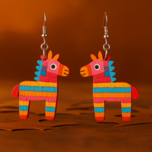 Colorful Donkey Earrings