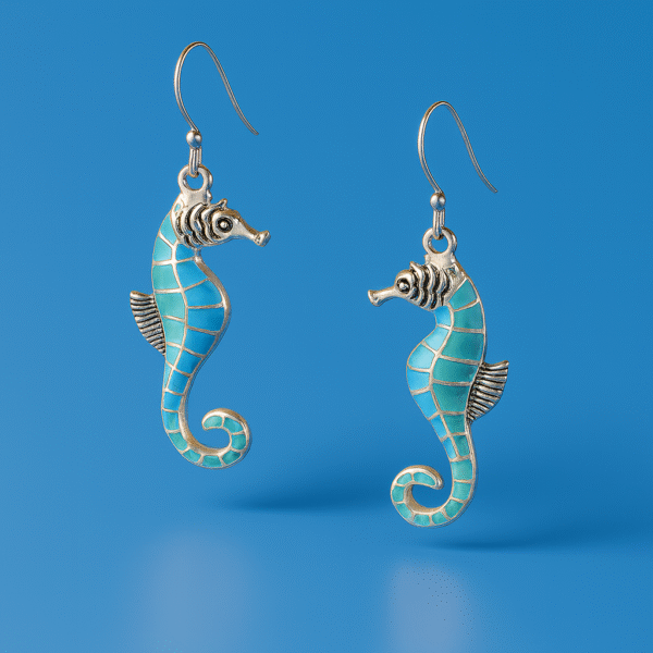 Colorful Seahorse Earrings