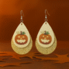 Pumpkin Drop Earrings