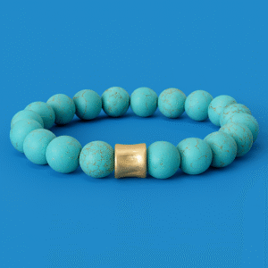 Semi Precious Stone Turquoise Bracelet