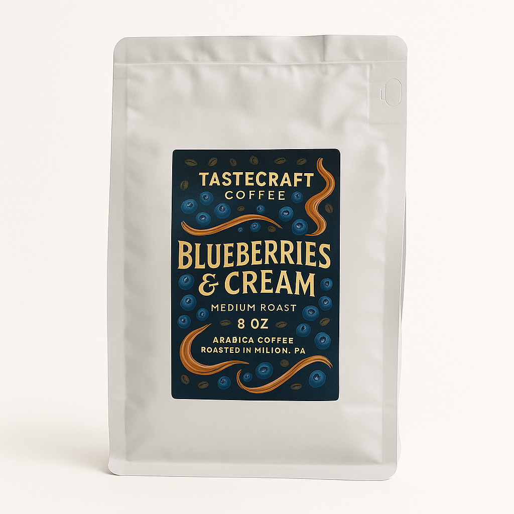 Blueberries & Cream Coffee (8oz)