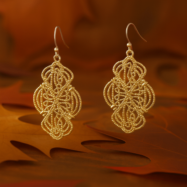 Ornate Filigree Earrings