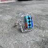 Vintage Mosaic Ring **Pre-Owned**