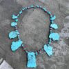 Turquoise Statement Necklace **Pre-Owned**
