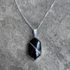 Black Drop Pendant **Pre-Owned**