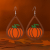 Pumpkin Drop Earrings
