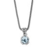 Blue Topaz Glow Necklace