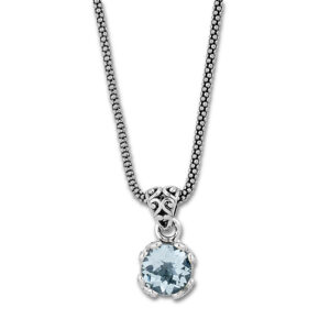 Blue Topaz Glow Necklace