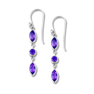 Amethyst Mahawu Earrings