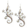 Lizard earrings