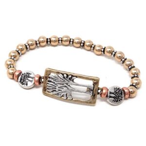 Tree of life stretch bracelet