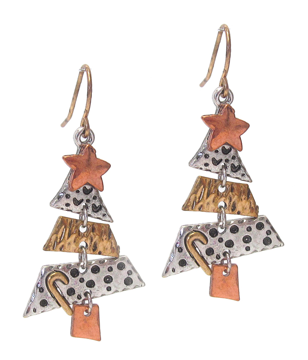 Christmas Tree Earrings