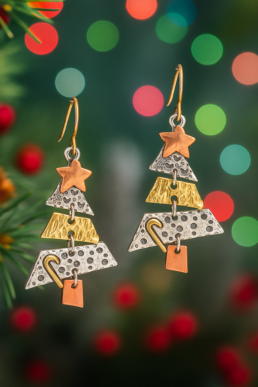 Christmas Tree Earrings