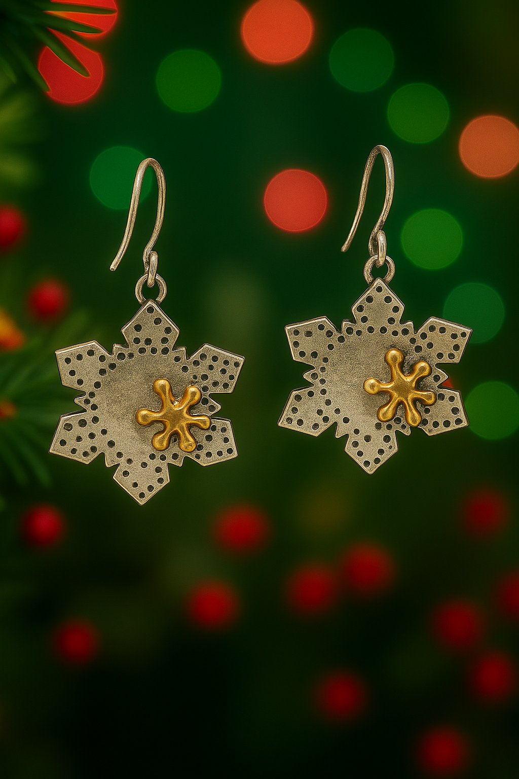 Snowflake Earrings
