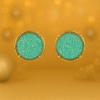 Sea Green Druzy Earrings