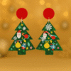 Christmas Fun Tree Earrings